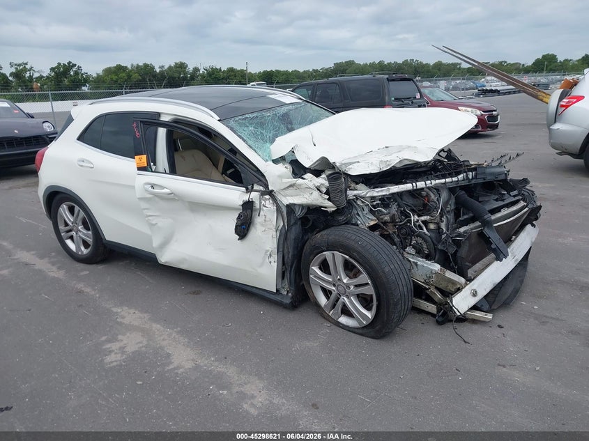 2016 Mercedes-benz Gla-klasse VIN WDCTG4EB4GJ202669 IAAI salvage auction — FRONT END, Salvage Title, sold $650 on 2026-07-29 (photo 1)