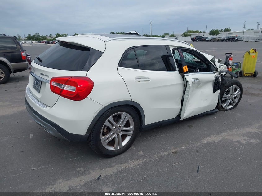 2016 Mercedes-benz Gla-klasse VIN WDCTG4EB4GJ202669 IAAI salvage auction — FRONT END, Salvage Title, sold $650 on 2026-07-29 (photo 4)