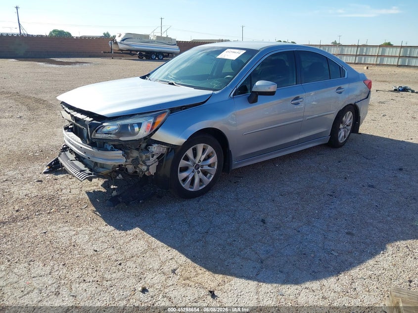 2015 Subaru LEGACY VIN 4S3BNAC62F3018510 IAAI salvage auction — RIGHT FRONT, Salvage Title, sold $75 on 2026-07-27 (photo 2)