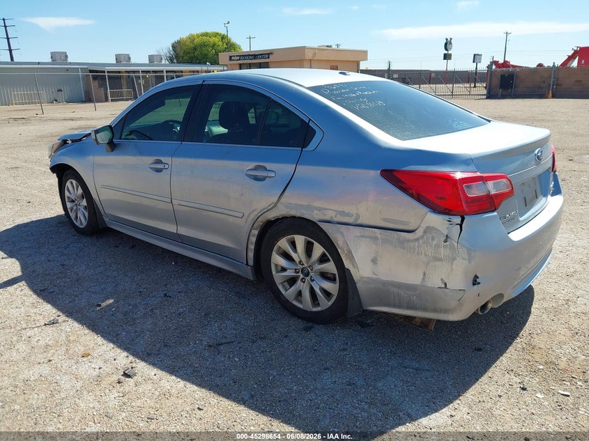 2015 Subaru LEGACY VIN 4S3BNAC62F3018510 IAAI salvage auction — RIGHT FRONT, Salvage Title, sold $75 on 2026-07-27 (photo 3)