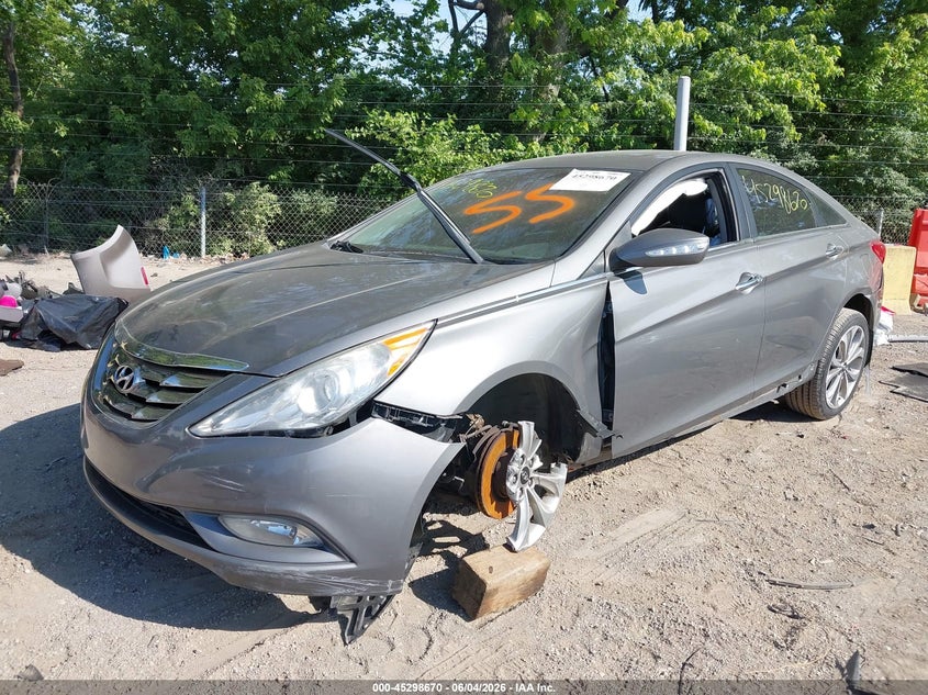 2013 Hyundai Sonata VIN 5NPEC4AB0DH511060 IAAI salvage auction — FRONT END, Salvage Title, sold $525 on 2026-07-22 (photo 2)