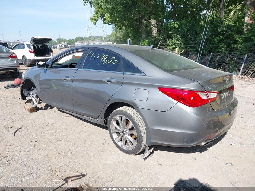 2013 Hyundai Sonata VIN 5NPEC4AB0DH511060 IAAI salvage auction — FRONT END, Salvage Title, sold $525 on 2026-07-22 (photo 3)
