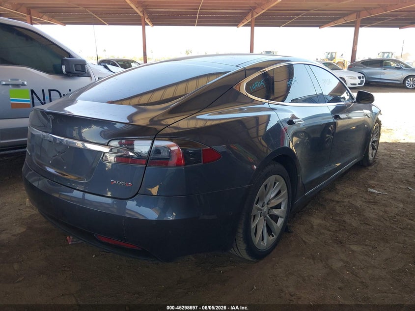 2016 Tesla Model s VIN 5YJSA1E40GF144215 IAAI salvage auction — FRONT END, Salvage Title, sold $5,700 on 2026-07-16 (photo 4)