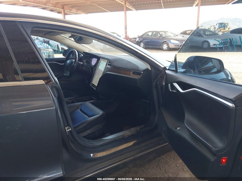 2016 Tesla Model s VIN 5YJSA1E40GF144215 IAAI salvage auction — FRONT END, Salvage Title, sold $5,700 on 2026-07-16 (photo 5)
