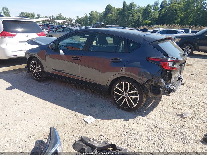 2025 Subaru Impreza VIN JF1GUAFC8S8327802 IAAI salvage auction — REAR END, Salvage - Greater Than 75% (Maryland), sold $3,350 on 2026-08-02 (photo 3)