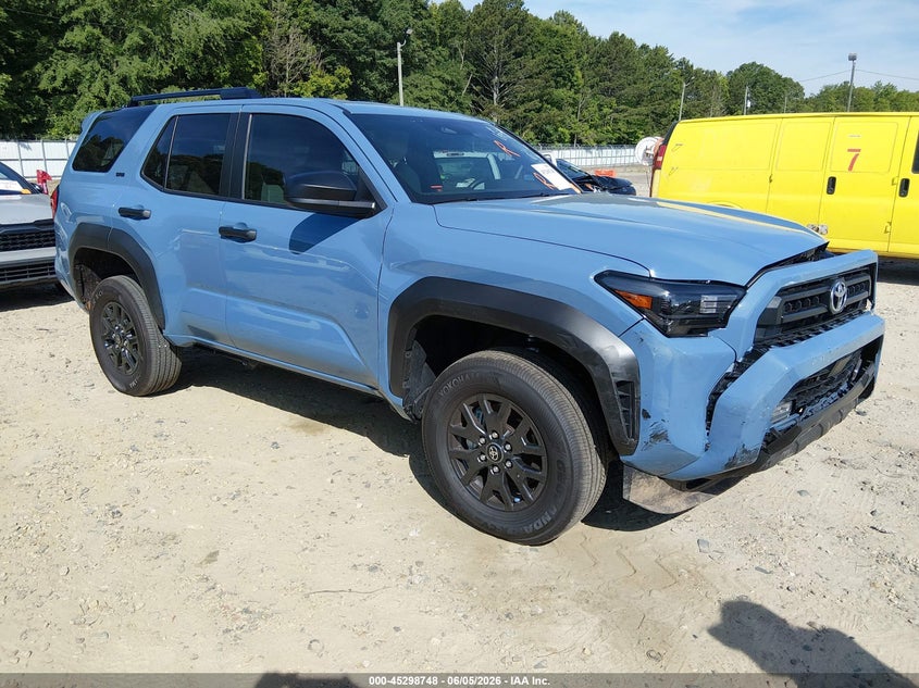 2025 Toyota 4runner VIN JTEVA5BR2S5057684 IAAI salvage auction — SIDE, Salvage Title, sold $20,100 on 2026-07-19 (photo 1)