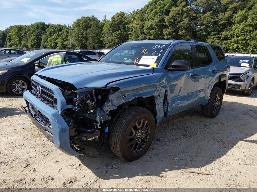 2025 Toyota 4runner VIN JTEVA5BR2S5057684 IAAI salvage auction — SIDE, Salvage Title, sold $20,100 on 2026-07-19 (photo 6)