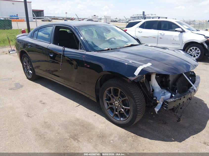 2018 Dodge Charger VIN 2C3CDXJG6JH158849 IAAI salvage auction — FRONT END, Salvage Title, sold $725 on 2026-07-27 (photo 1)