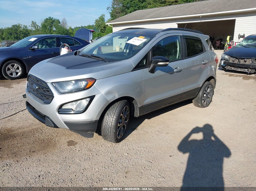 2020 Ford Ecosport VIN MAJ6S3JL6LC392361 IAAI salvage auction — RIGHT SIDE, Salvage (Ohio), sold $600 on 2026-07-27 (photo 2)