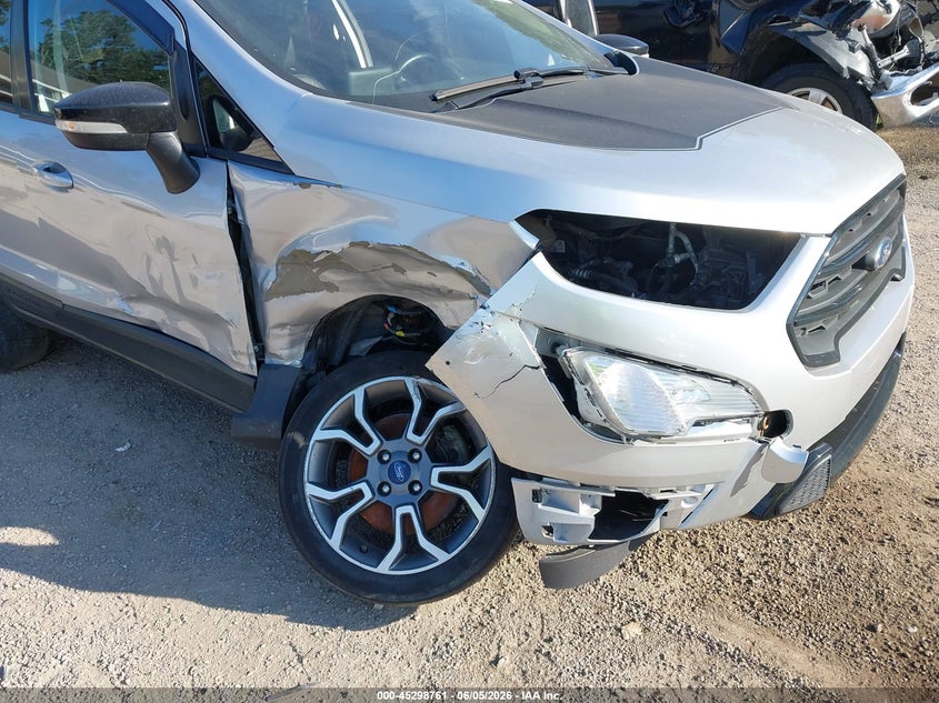 2020 Ford Ecosport VIN MAJ6S3JL6LC392361 IAAI salvage auction — RIGHT SIDE, Salvage (Ohio), sold $600 on 2026-07-27 (photo 6)