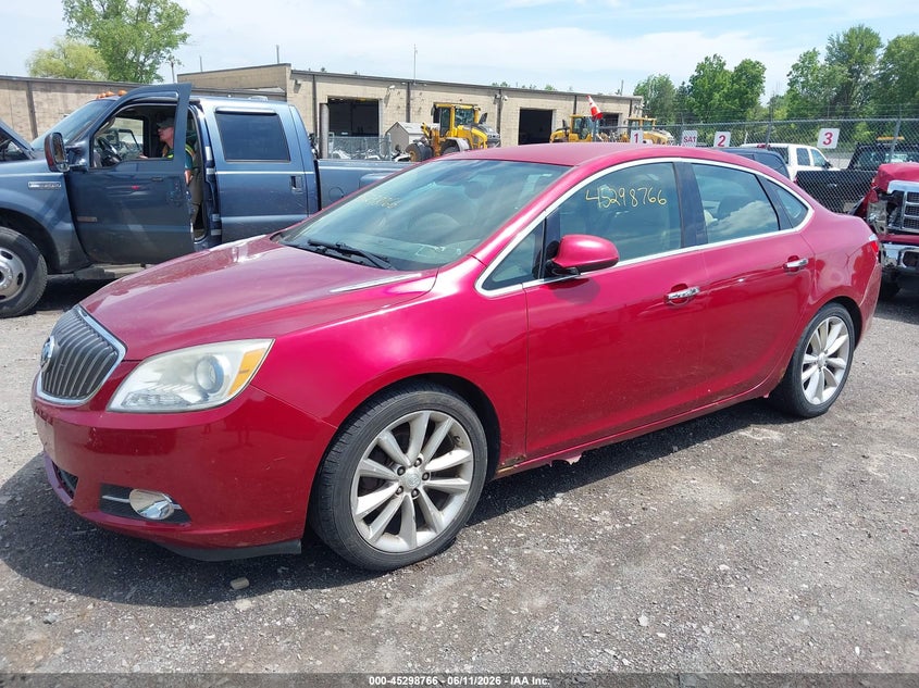 2014 Buick Verano VIN 1G4PP5SK0E4211152 IAAI salvage auction — NORMAL WEAR, Clear (New York), sold $475 on 2026-07-09 (photo 2)