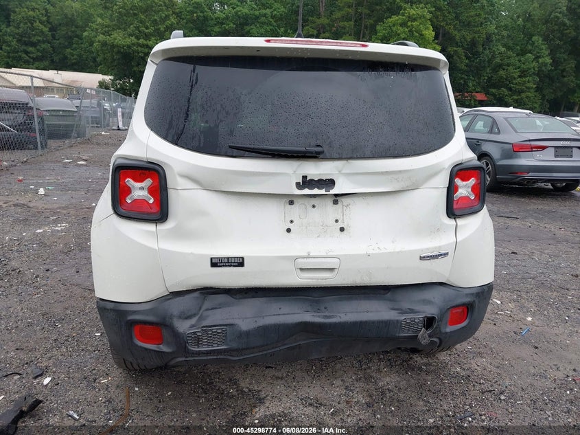 2019 Jeep Renegade VIN ZACNJABB4KPK82452 IAAI salvage auction — REAR END, Salvage Title, sold $1,850 on 2026-07-08 (photo 6)