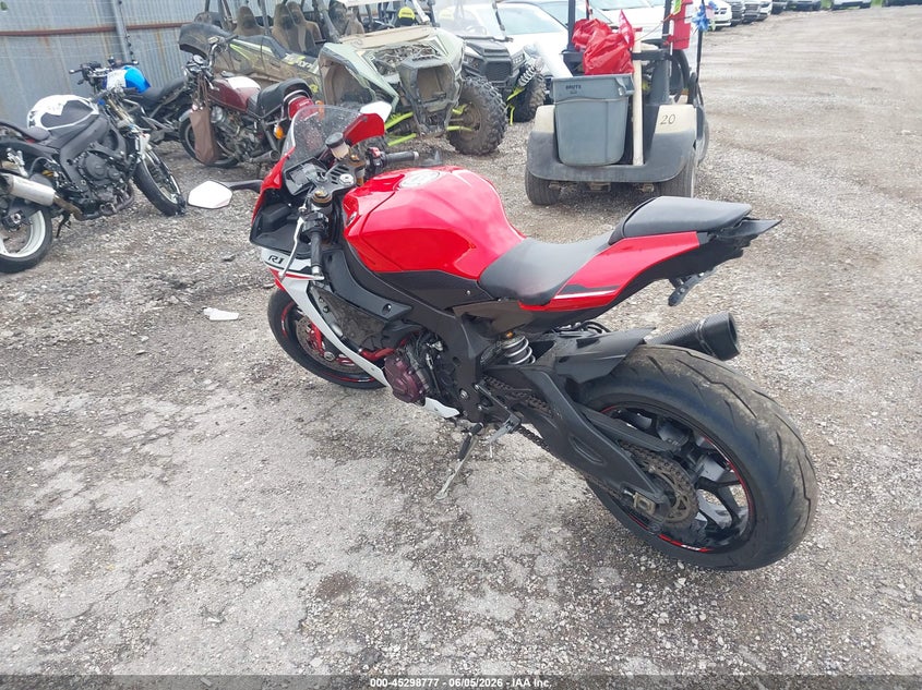 2015 Yamaha Yzf VIN JYARN39Y2FA000194 IAAI salvage auction — REAR END, Salvage (Illinois), sold $4,000 on 2026-07-22 (photo 3)