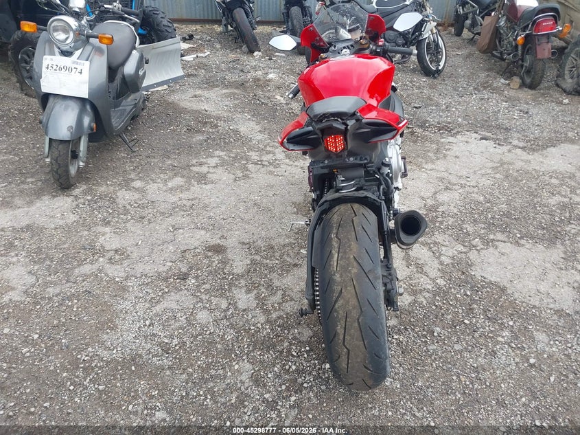 2015 Yamaha Yzf VIN JYARN39Y2FA000194 IAAI salvage auction — REAR END, Salvage (Illinois), sold $4,000 on 2026-07-22 (photo 6)
