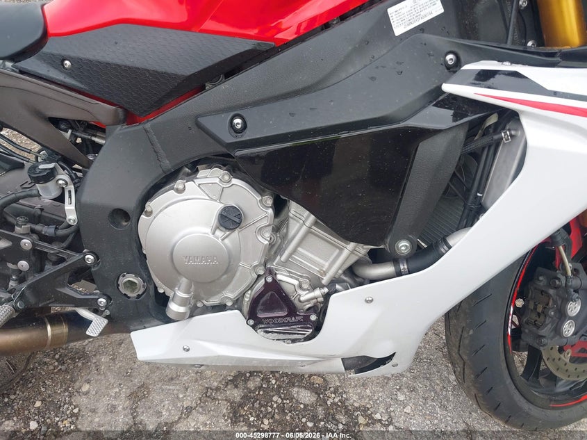 2015 Yamaha Yzf VIN JYARN39Y2FA000194 IAAI salvage auction — REAR END, Salvage (Illinois), sold $4,000 on 2026-07-22 (photo 8)
