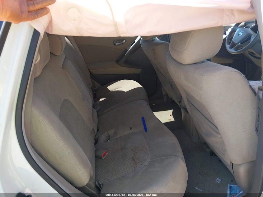 2012 Nissan Murano VIN JN8AZ1MUXCW109746 IAAI salvage auction — RIGHT FRONT, Salvage Title, sold $300 on 2026-07-09 (photo 8)