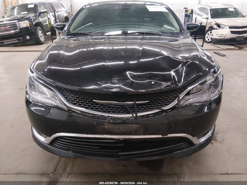 2015 Chrysler 200 VIN 1C3CCCAB8FN723858 IAAI salvage auction — FRONT END, Salvage Title, sold $475 on 2026-07-21 (photo 6)