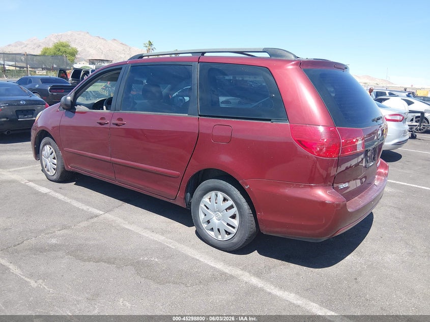 2006 Toyota Sienna VIN 5TDZA23CX6S540354 IAAI salvage auction — NORMAL WEAR, Clear (Georgia), sold $300 on 2026-07-10 (photo 3)