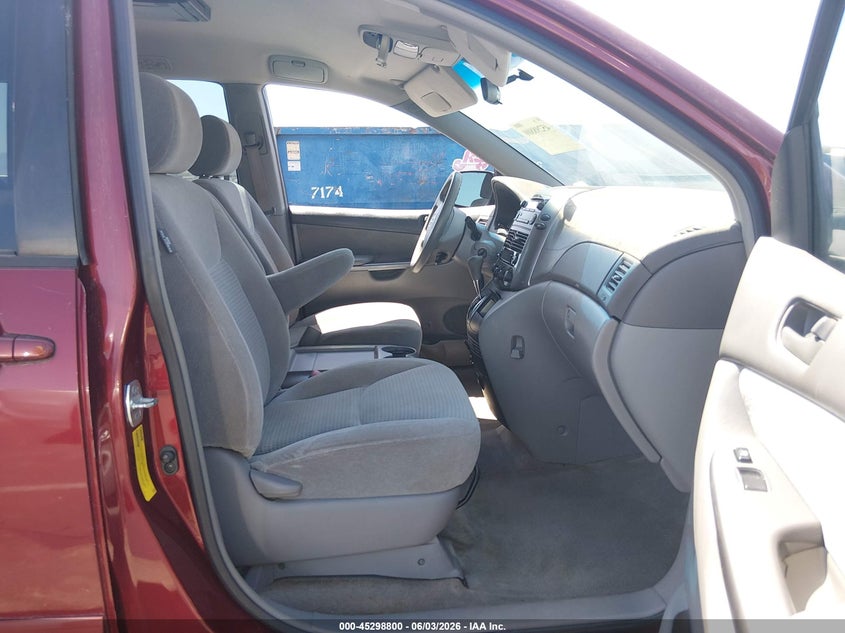 2006 Toyota Sienna VIN 5TDZA23CX6S540354 IAAI salvage auction — NORMAL WEAR, Clear (Georgia), sold $300 on 2026-07-10 (photo 5)