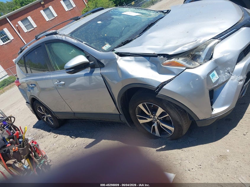 2018 Toyota Rav 4 VIN JTMRFREV7JJ243816 IAAI salvage auction — FRONT END, Salvage (Massachusetts), sold $3,850 on 2026-07-28 (photo 1)
