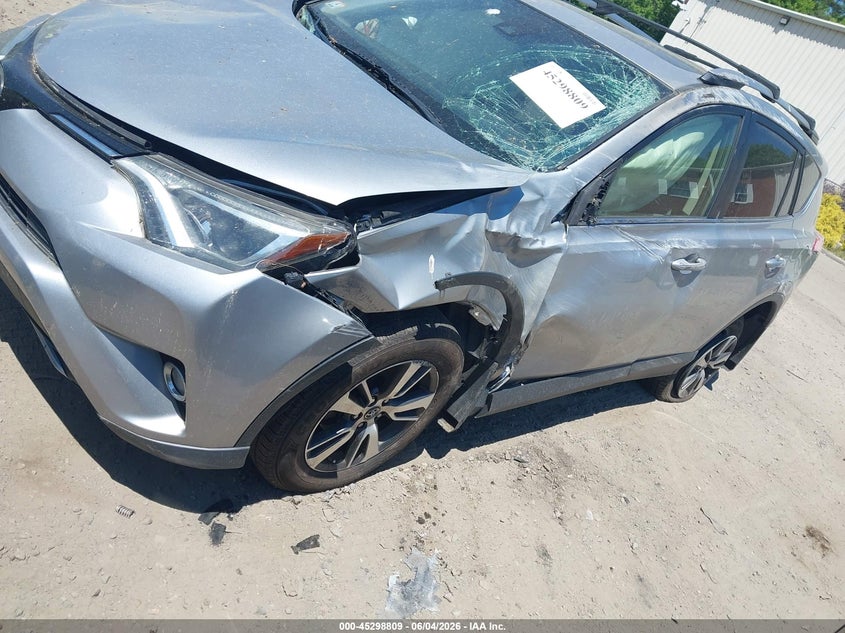 2018 Toyota Rav 4 VIN JTMRFREV7JJ243816 IAAI salvage auction — FRONT END, Salvage (Massachusetts), sold $3,850 on 2026-07-28 (photo 2)
