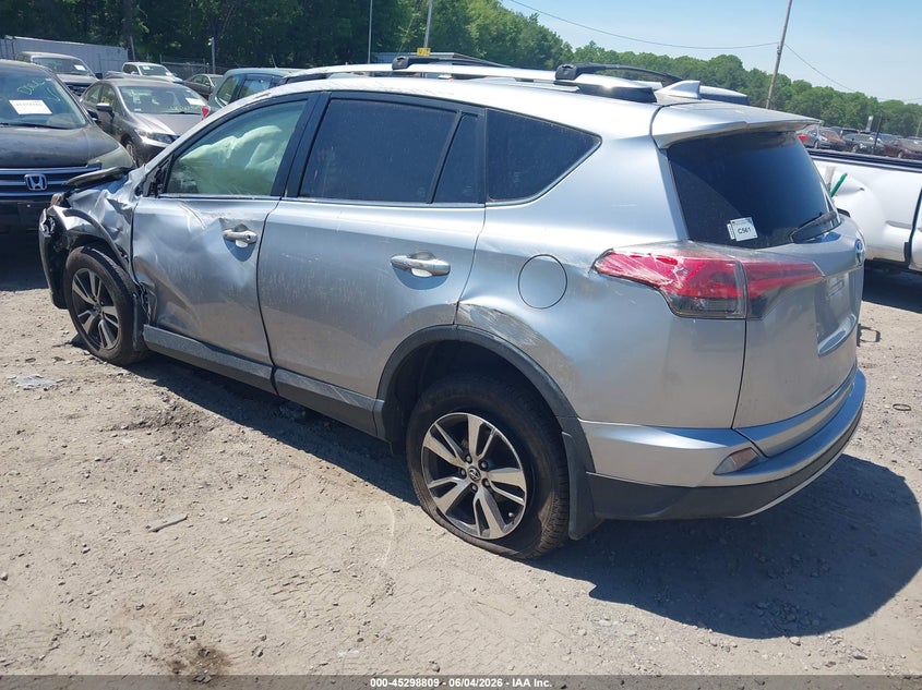 2018 Toyota Rav 4 VIN JTMRFREV7JJ243816 IAAI salvage auction — FRONT END, Salvage (Massachusetts), sold $3,850 on 2026-07-28 (photo 3)
