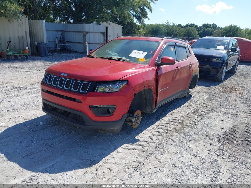 2021 Jeep Compass VIN 3C4NJCBB0MT567630 IAAI salvage auction — ALL OVER, Clear (Florida), sold $1,925 on 2026-07-09 (photo 2)