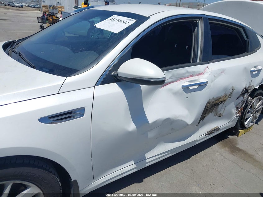 2016 Kia Optima VIN KNAGT4L32G5095724 IAAI salvage auction — REAR END, Salvage Title, sold $825 on 2026-07-08 (photo 6)
