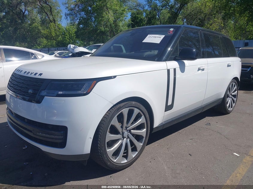 2023 Land rover RANGE ROVER VIN SALK1BE79PA013978 IAAI salvage auction — UNDERCARRIAGE, Salvage (Utah), sold $40,000 on 2026-07-30 (photo 2)