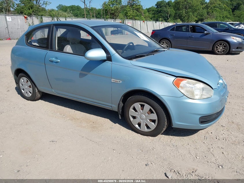 2007 Hyundai Accent VIN KMHCM36C37U014056 IAAI salvage auction — FRONT END, Salvage (New Jersey), sold $500 on 2026-07-14 (photo 1)