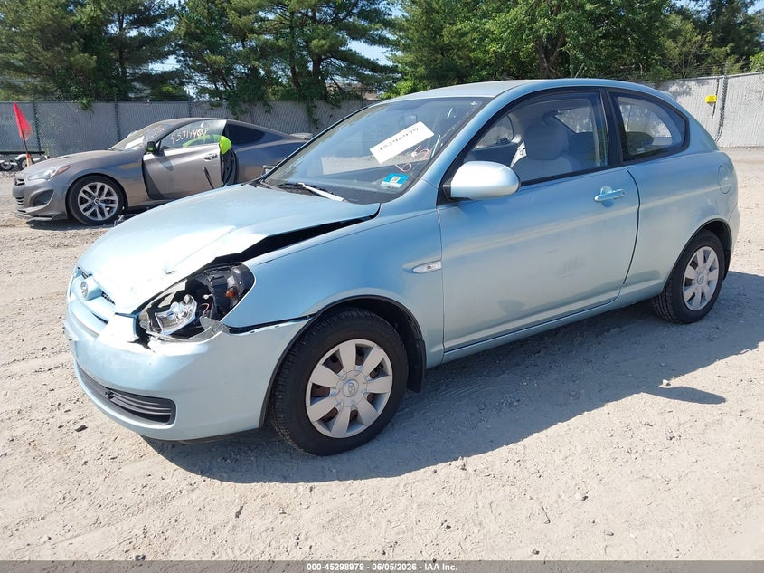 2007 Hyundai Accent VIN KMHCM36C37U014056 IAAI salvage auction — FRONT END, Salvage (New Jersey), sold $500 on 2026-07-14 (photo 2)
