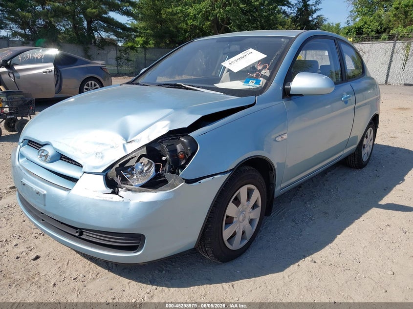 2007 Hyundai Accent VIN KMHCM36C37U014056 IAAI salvage auction — FRONT END, Salvage (New Jersey), sold $500 on 2026-07-14 (photo 6)