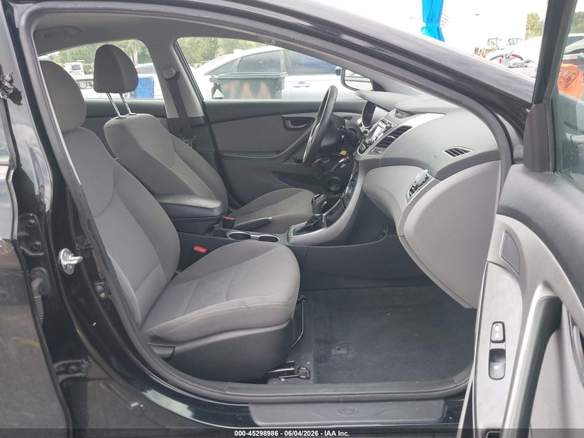 2014 Hyundai Elantra VIN KMHDH4AE5EU041621 IAAI salvage auction — THEFT, Salvage Title, sold $950 on 2026-07-16 (photo 5)