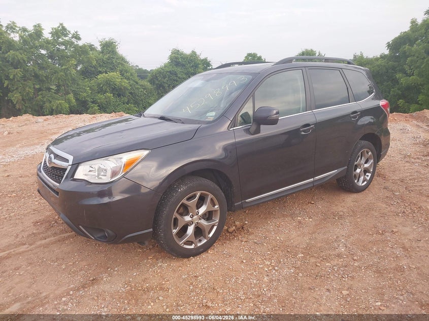 2015 Subaru Forester VIN JF2SJAUC6FH820997 IAAI salvage auction — HAIL, Salvage Title, sold $875 on 2026-07-13 (photo 2)