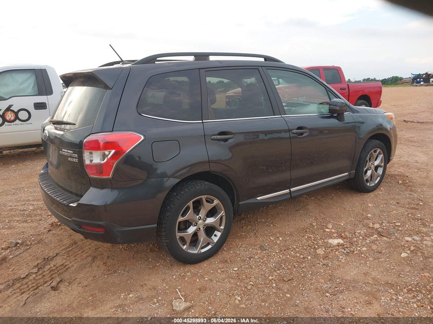 2015 Subaru Forester VIN JF2SJAUC6FH820997 IAAI salvage auction — HAIL, Salvage Title, sold $875 on 2026-07-13 (photo 4)