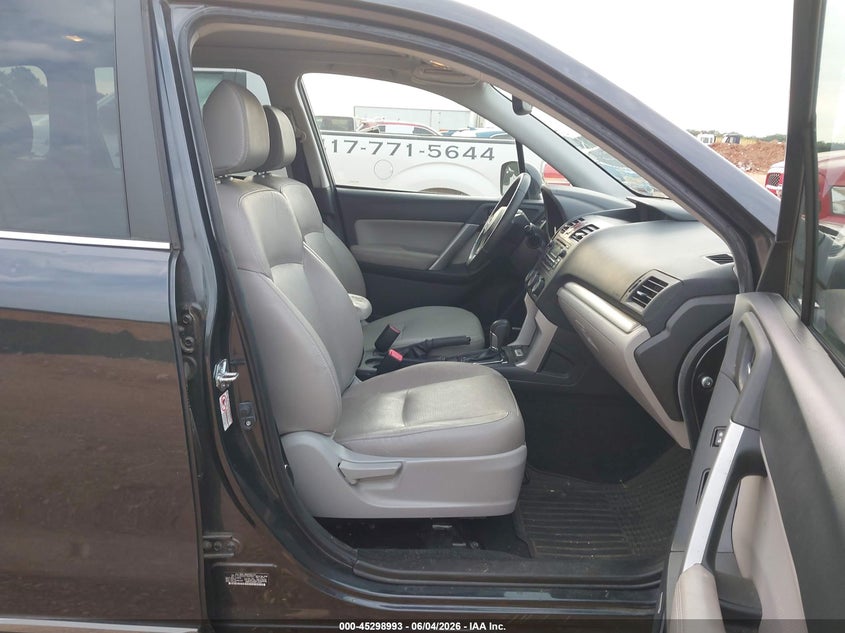 2015 Subaru Forester VIN JF2SJAUC6FH820997 IAAI salvage auction — HAIL, Salvage Title, sold $875 on 2026-07-13 (photo 5)