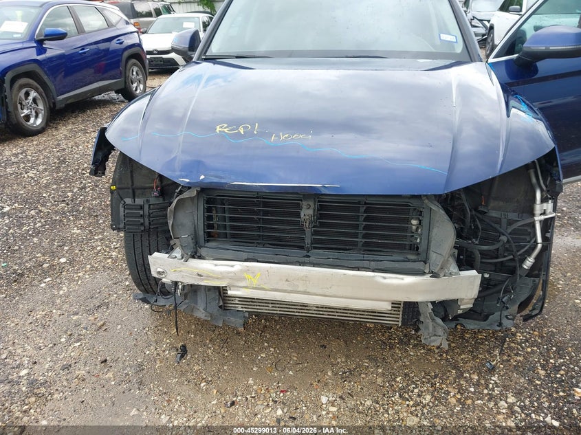 2022 Audi Q5 VIN WA1EAAFY3N2115395 IAAI salvage auction — FRONT END, Salvage Title, sold $13,000 on 2026-07-09 (photo 6)