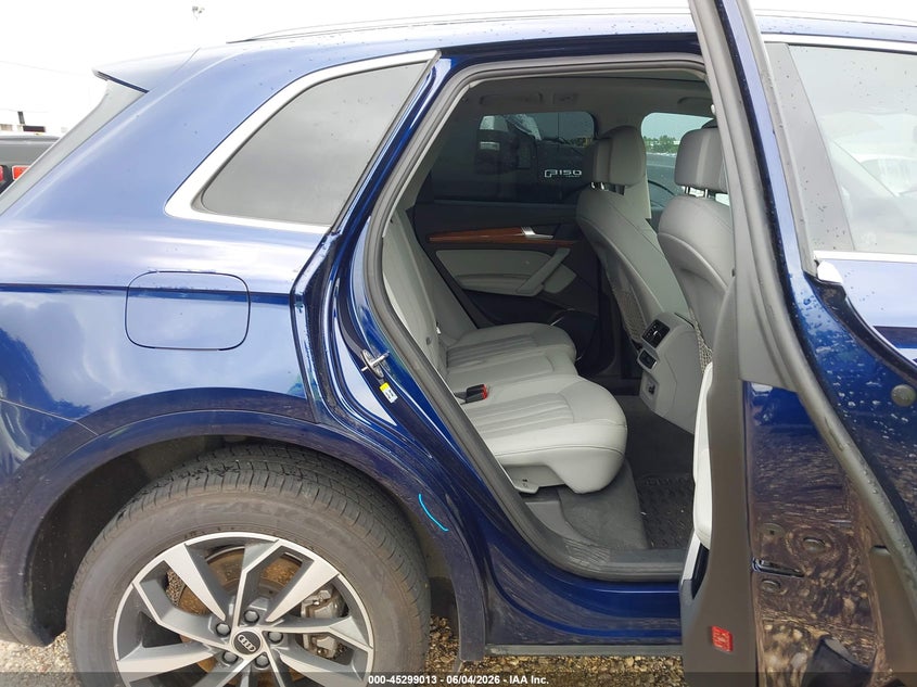 2022 Audi Q5 VIN WA1EAAFY3N2115395 IAAI salvage auction — FRONT END, Salvage Title, sold $13,000 on 2026-07-09 (photo 8)
