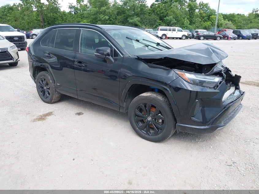 2022 Toyota Rav4 hybrid VIN 2T3T6RFV1NW035362 — IAAI salvage auction photo