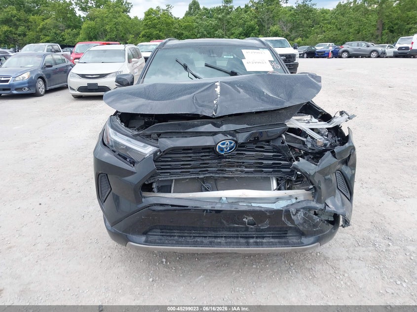 2022 Toyota Rav 4 VIN 2T3T6RFV1NW035362 IAAI salvage auction — FRONT END, Salvage (Kentucky), sold $10,300 on 2026-07-15 (photo 6)