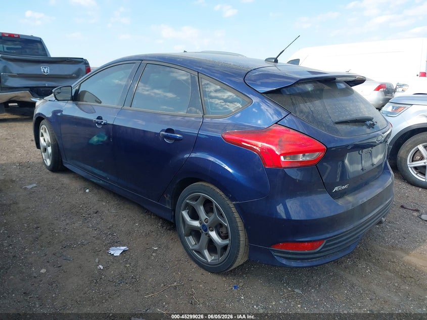 2016 Ford Focus st VIN 1FADP3L90GL200075 IAAI salvage auction — FRONT END, Salvage Title, sold $975 on 2026-07-09 (photo 3)