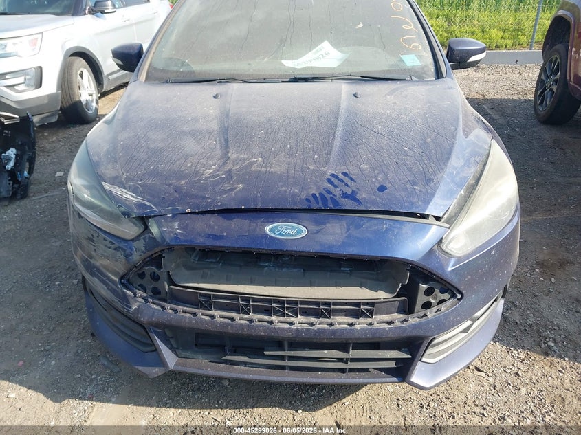 2016 Ford Focus st VIN 1FADP3L90GL200075 IAAI salvage auction — FRONT END, Salvage Title, sold $975 on 2026-07-09 (photo 6)