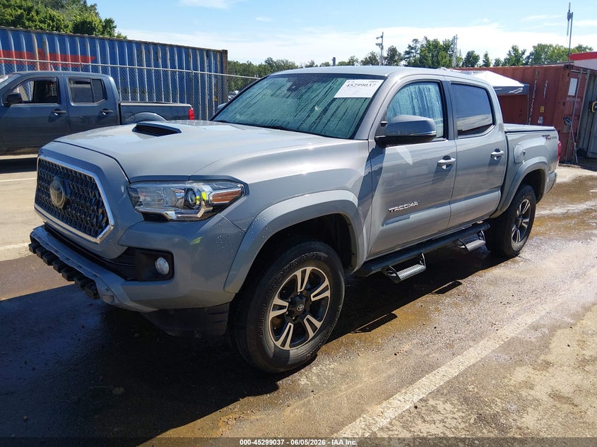 2019 Toyota Tacoma VIN 5TFAZ5CN4KX076250 IAAI salvage auction — WATER/FLOOD, Salvage (Mississippi), sold $8,300 on 2026-07-30 (photo 2)
