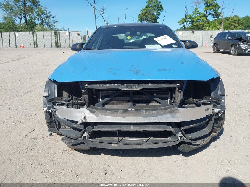 2018 BMW M3 VIN WBS8M9C52J5J79447 IAAI salvage auction — FRONT & REAR, Salvage (New Jersey), sold $22,200 on 2026-08-03 (photo 6)