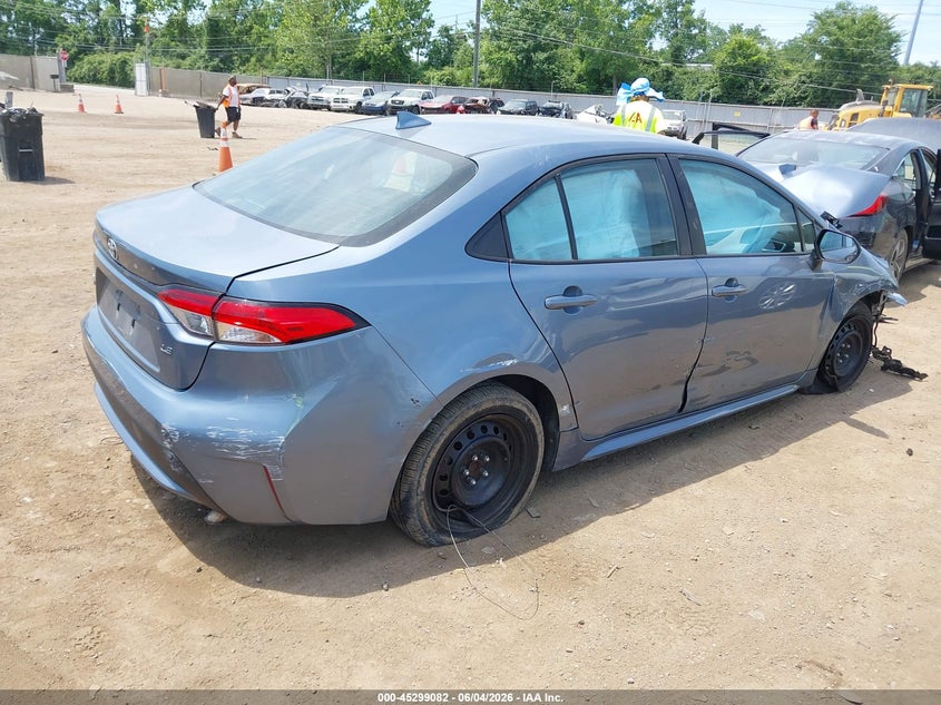 2021 Toyota Corolla VIN 5YFEPMAE7MP203823 IAAI salvage auction — FRONT & REAR, Salvage (Ohio), sold $1,550 on 2026-08-01 (photo 4)