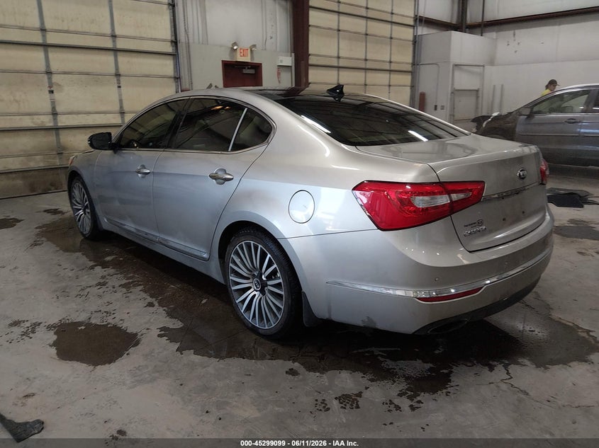 2015 Kia Cadenza VIN KNALN4D75F5171221 IAAI salvage auction — FRONT END, Salvage (Idaho), sold $350 on 2026-07-10 (photo 3)