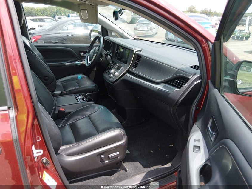 2017 Toyota Sienna VIN 5TDXZ3DC5HS828967 IAAI salvage auction — LEFT SIDE, Salvage (New Jersey), sold $6,150 on 2026-07-27 (photo 5)