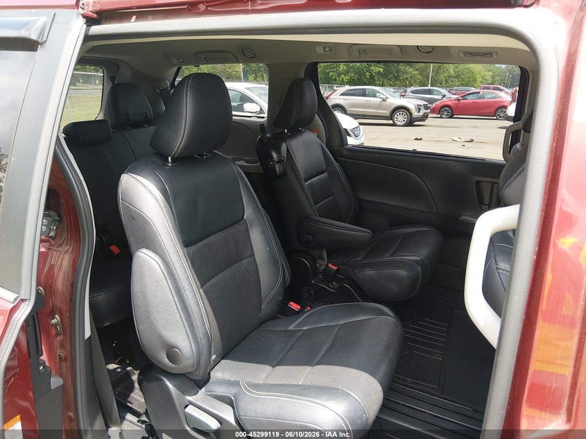 2017 Toyota Sienna VIN 5TDXZ3DC5HS828967 IAAI salvage auction — LEFT SIDE, Salvage (New Jersey), sold $6,150 on 2026-07-27 (photo 8)