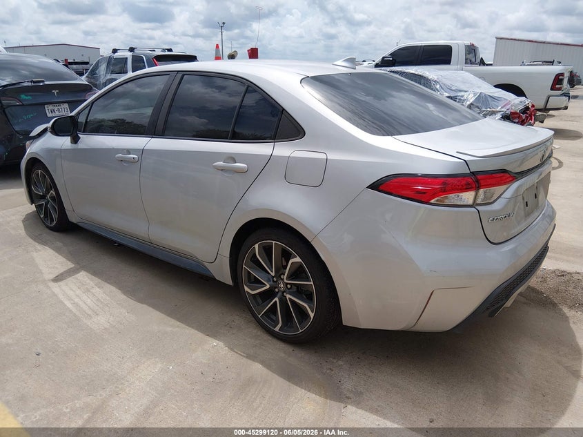 2022 Toyota Corolla VIN 5YFS4MCE6NP115503 IAAI salvage auction — FRONT END, Salvage (Texas), sold $1,050 on 2026-07-21 (photo 3)