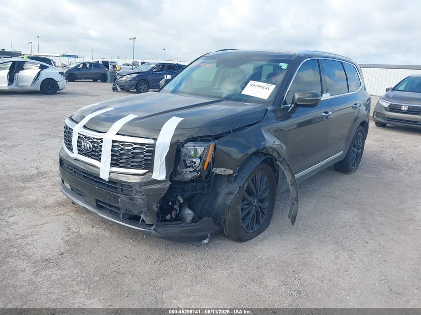 2020 Kia Telluride VIN 5XYP5DHC0LG079710 IAAI salvage auction — FRONT END, Salvage Title, sold $5,200 on 2026-09-09 (photo 2)